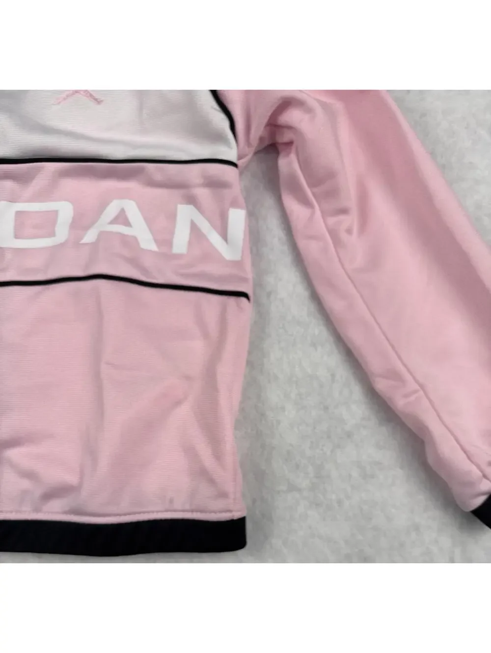 Jordan 18M Girls Pink Tracksuit‎ Set Full Zip Jacket Jogger Pants 2PC NWT